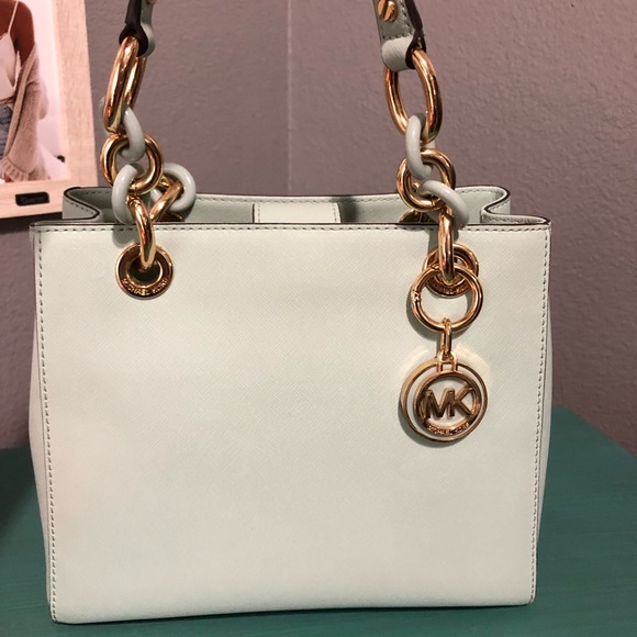 Michael Kors Handbags - Michael Kors light turquoise handbag
